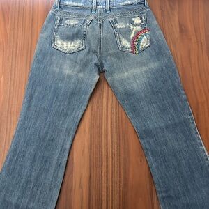 Joe's Jeans Blue Flare & Wide Leg